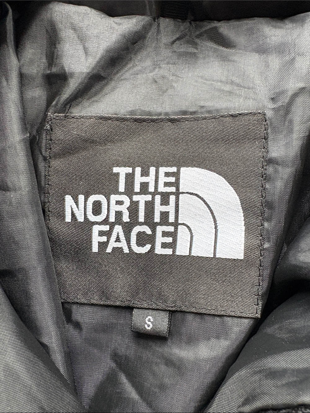 North Face 1996 Nuptse 700 Down Puffer Jacket Women’s Small Black - Picture 2 of 11